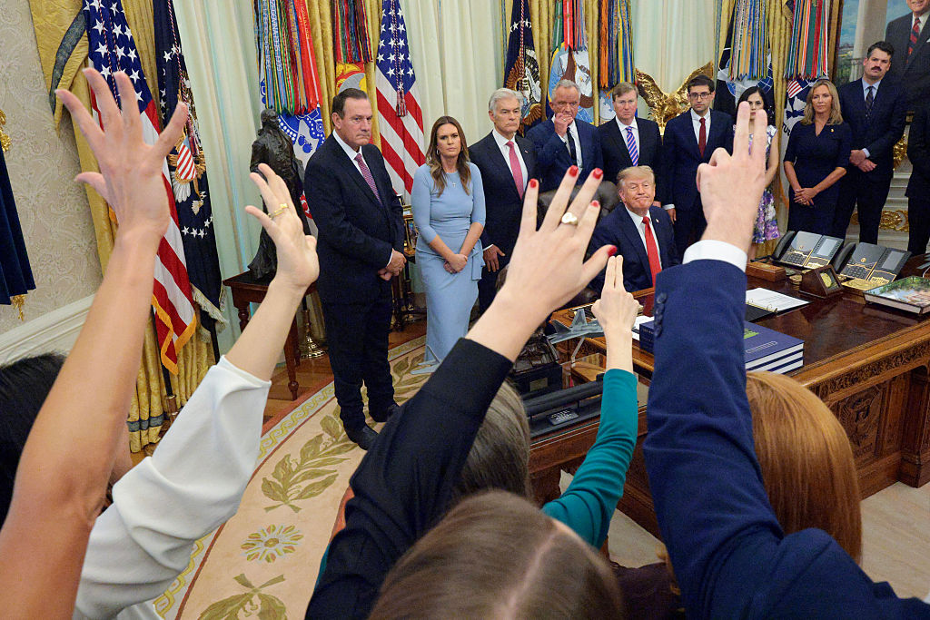 TV Outlets Suspend Coverage of White House