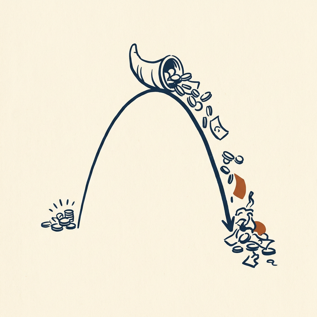 Advantage bends into harm