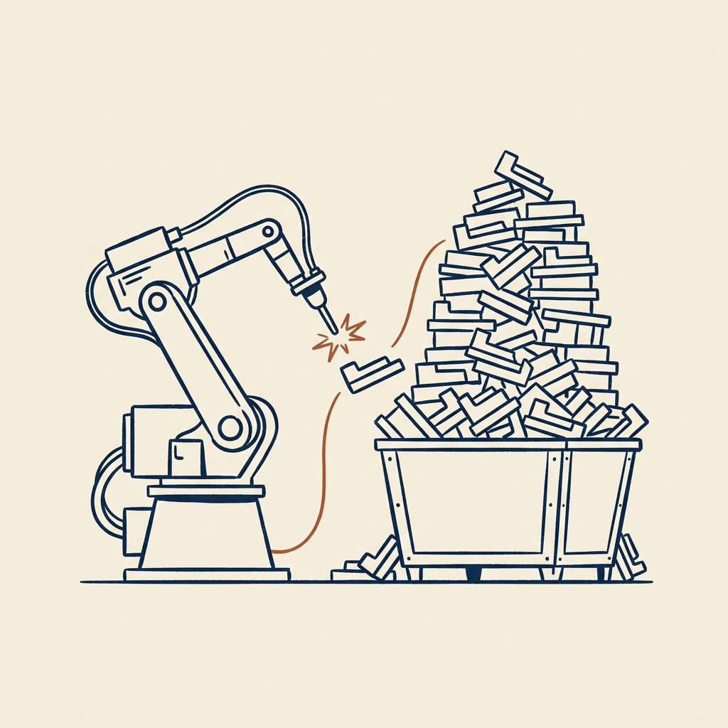 Efficiency can hide failure