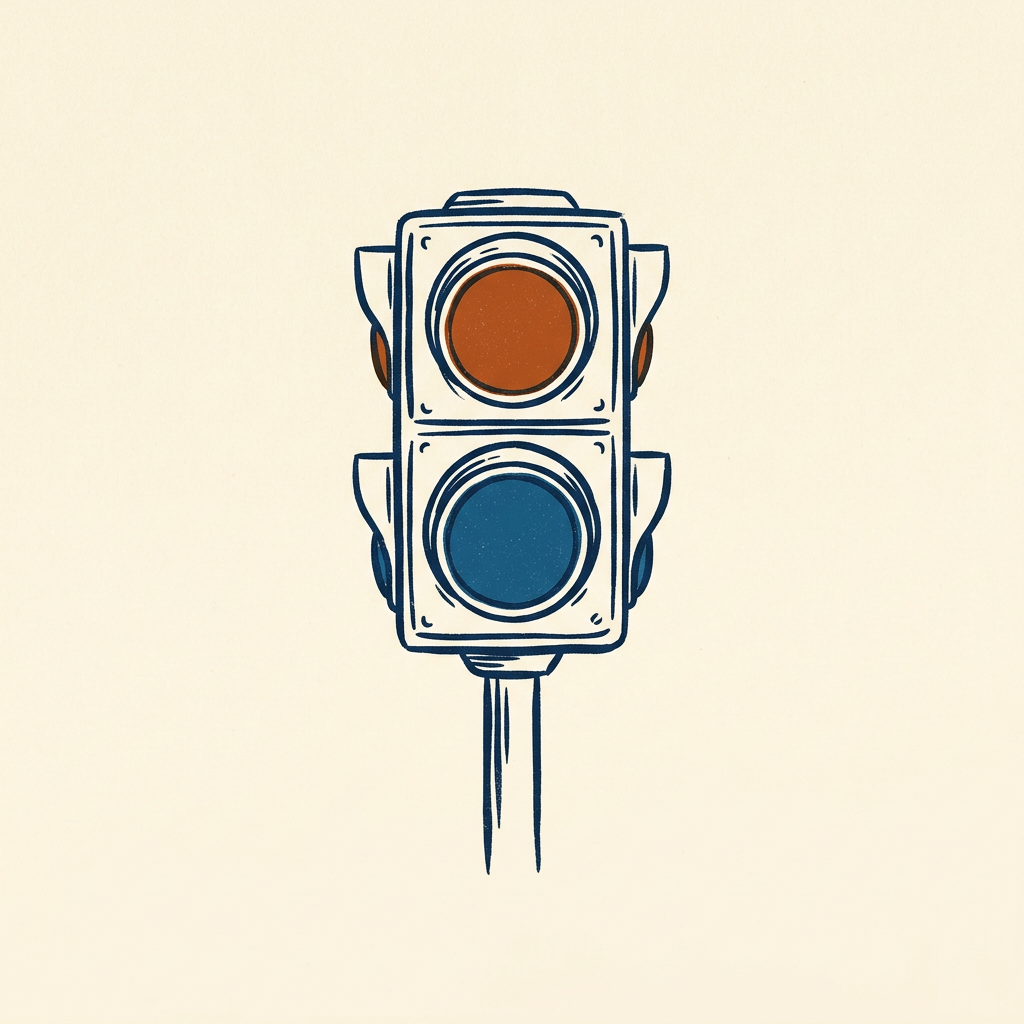 Red lights stay provisional