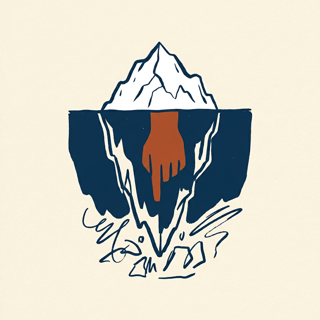 Behavior as iceberg tip