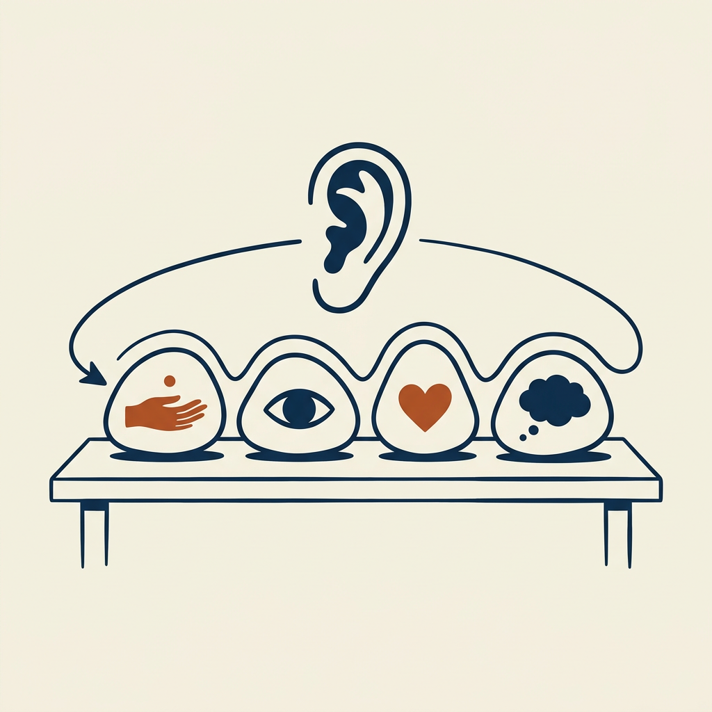 Scan the four channels