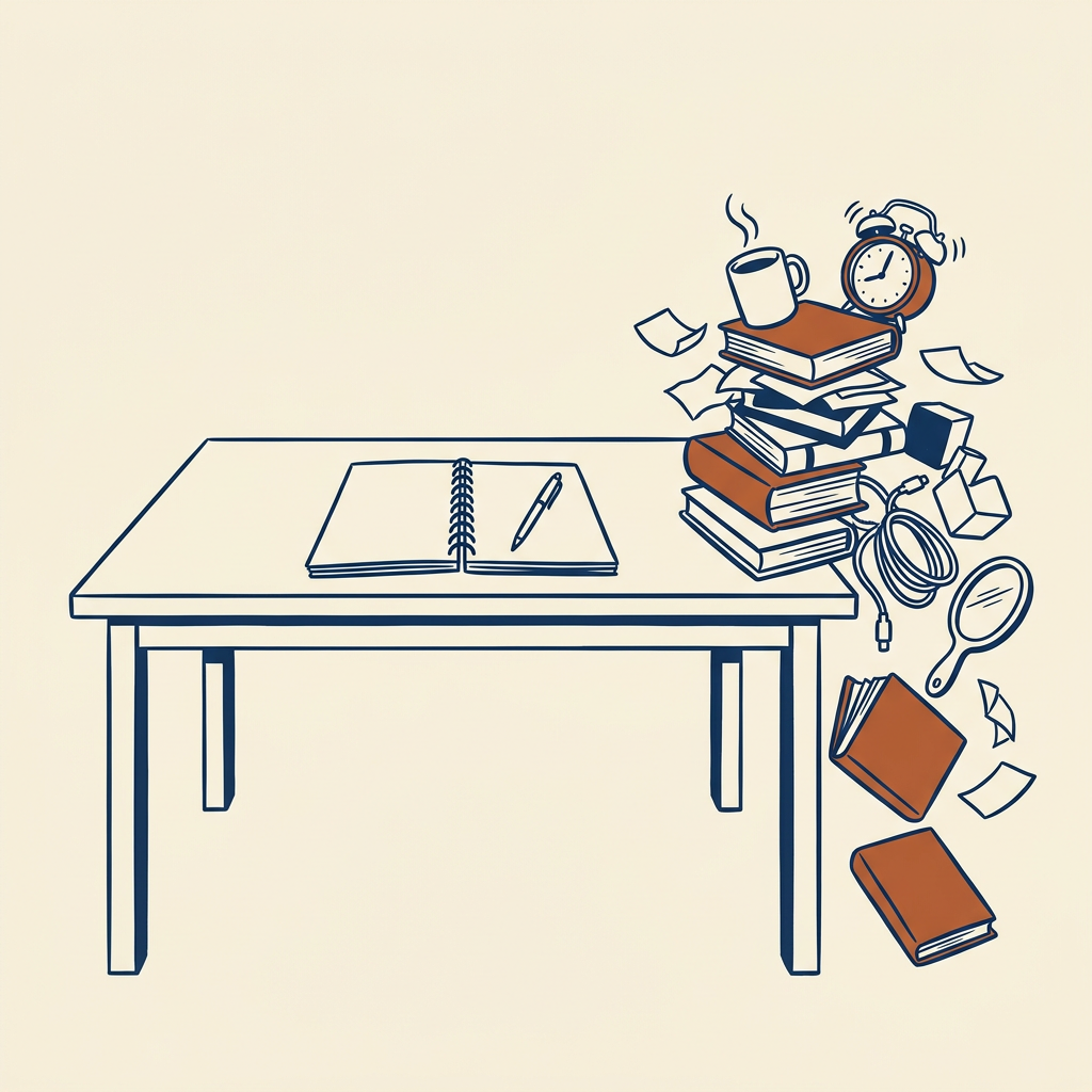 The mental table has fixed area