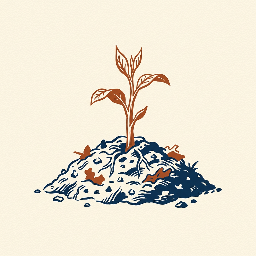 Anger turned into compost
