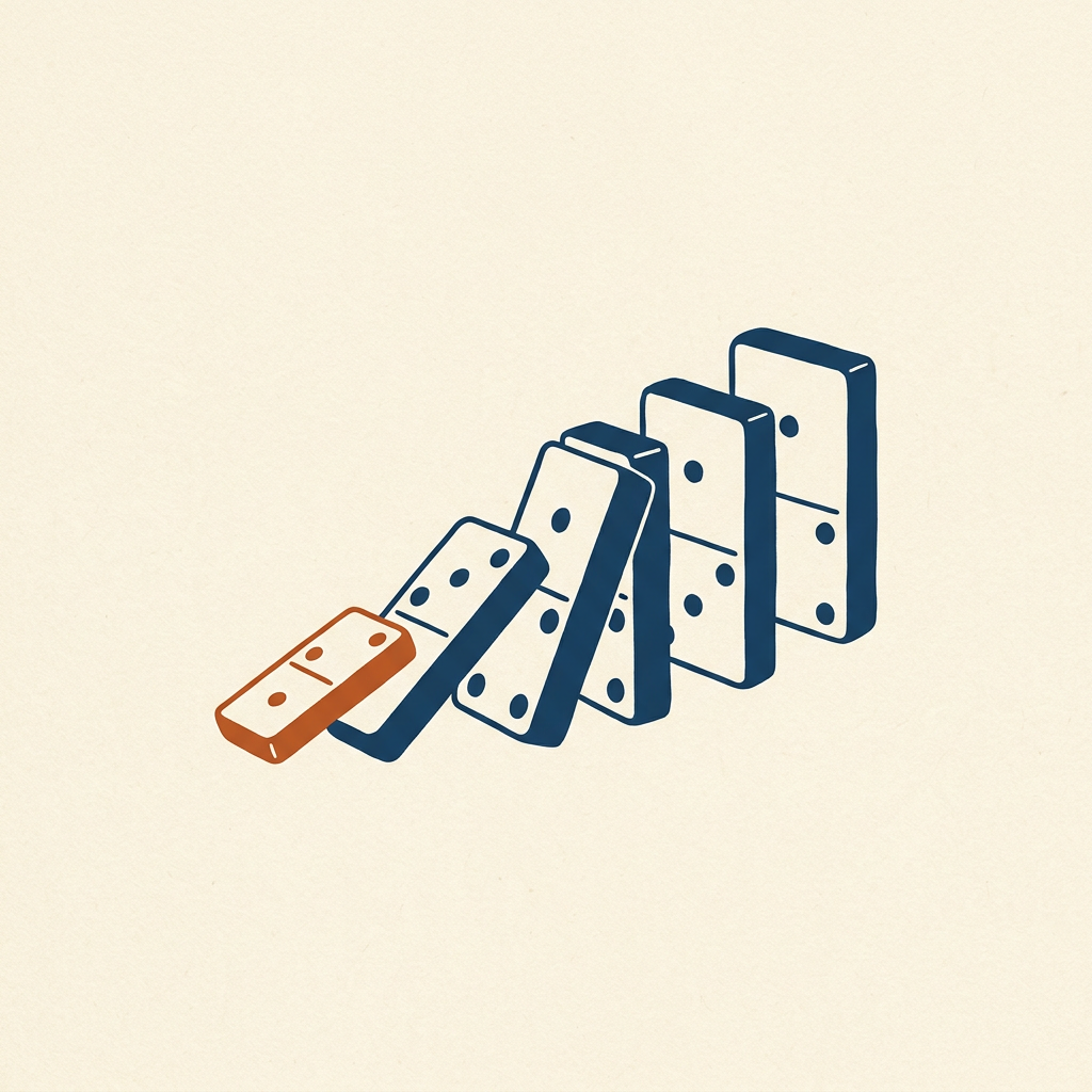 The domino effect