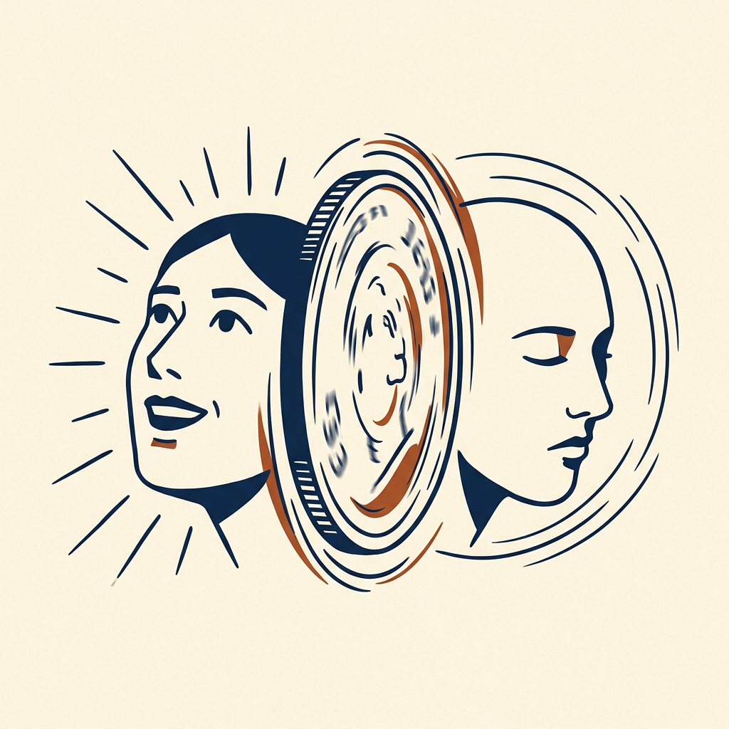 Two faces of one wound