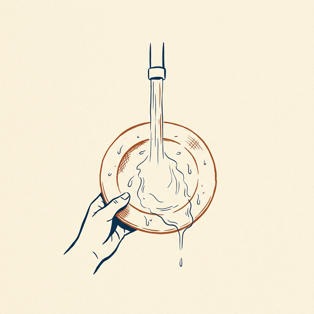 Dishes as the practice