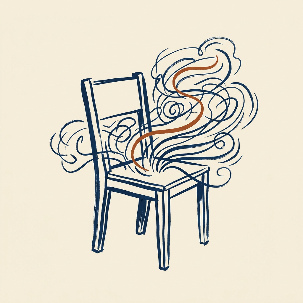 Sitting to see restlessness