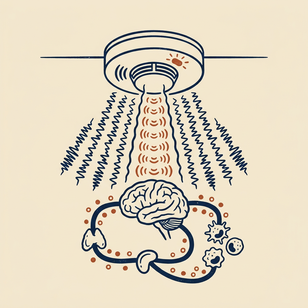 Stress hormones and immunity