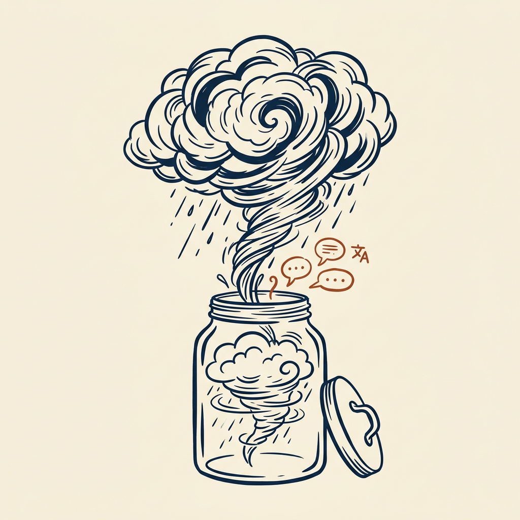 Name the emotional storm