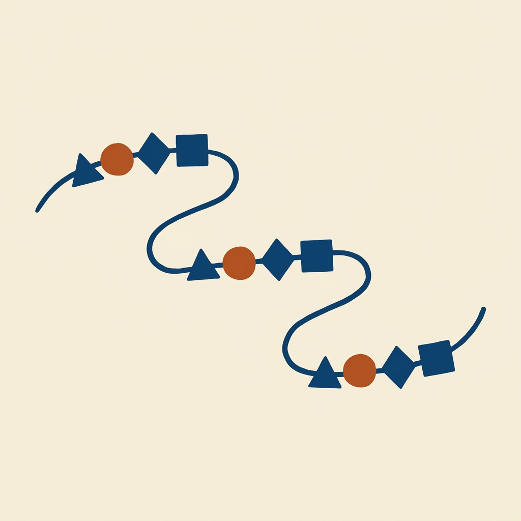 Heredity as a four-letter message