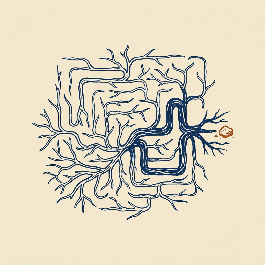 Problem-solving without a brain