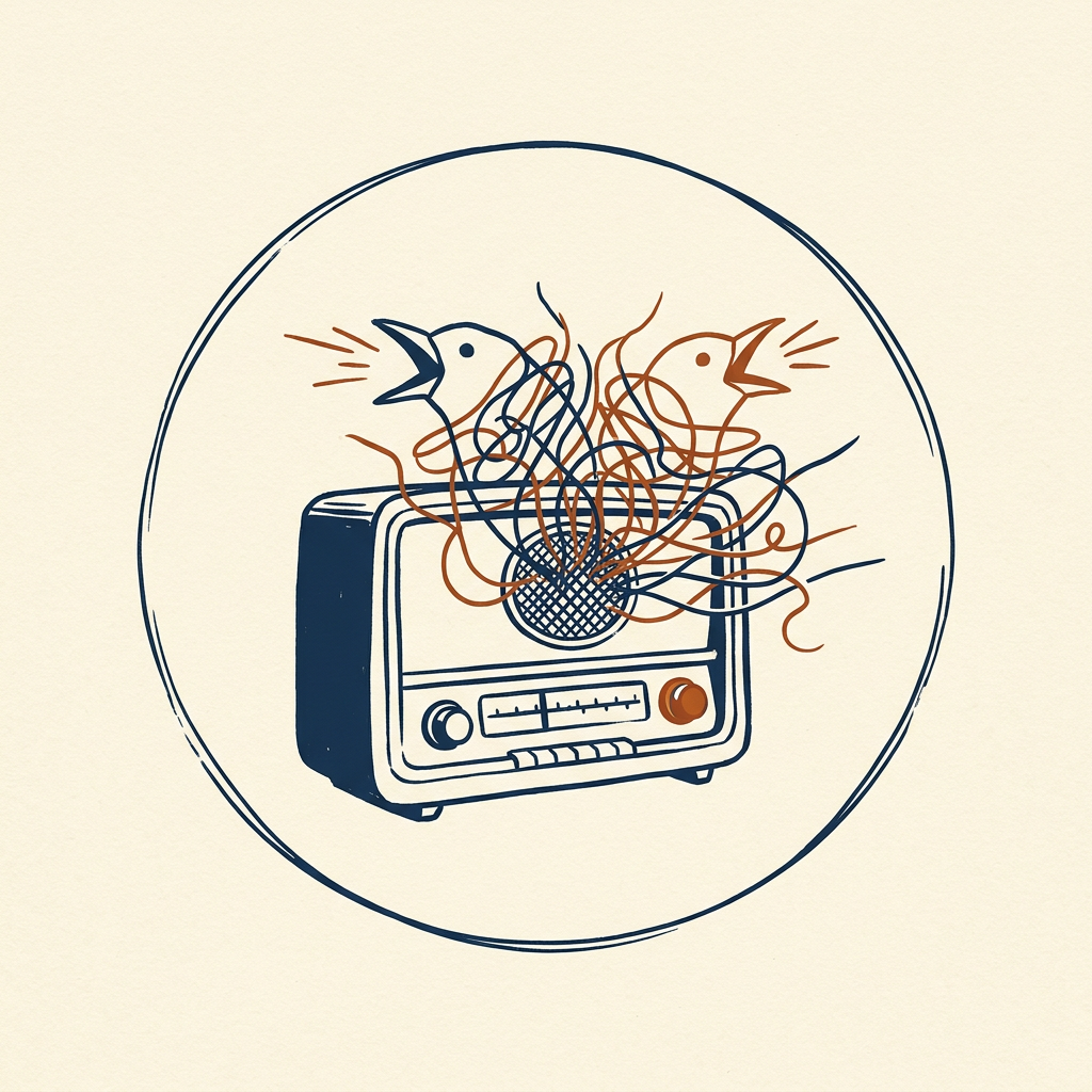 The KFKD broadcast