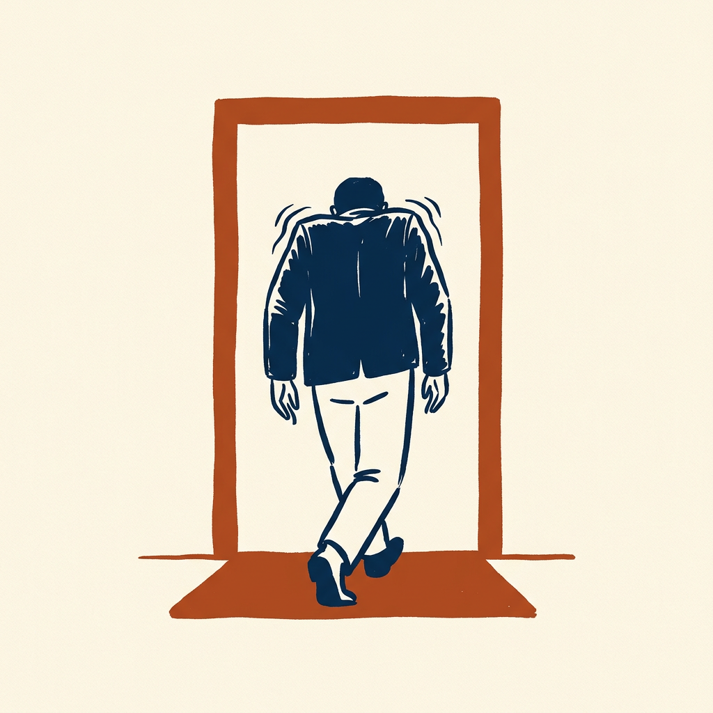 Keep walking through the fear