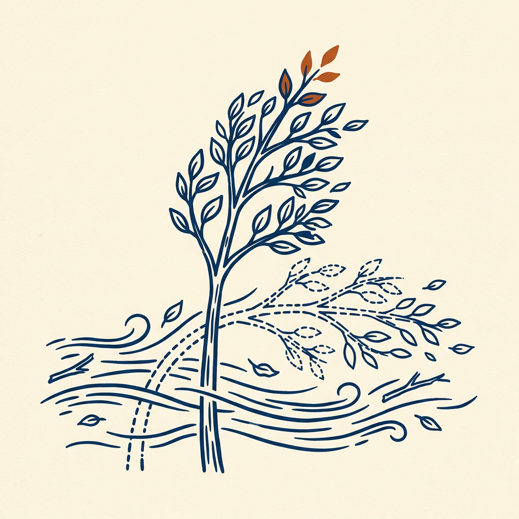 Purpose that grows from shocks