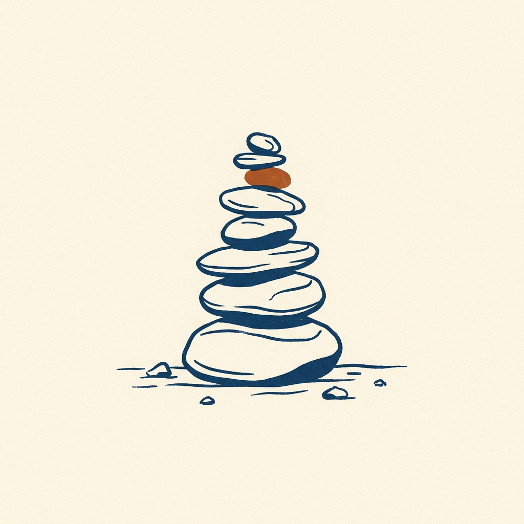 Stack many small habits
