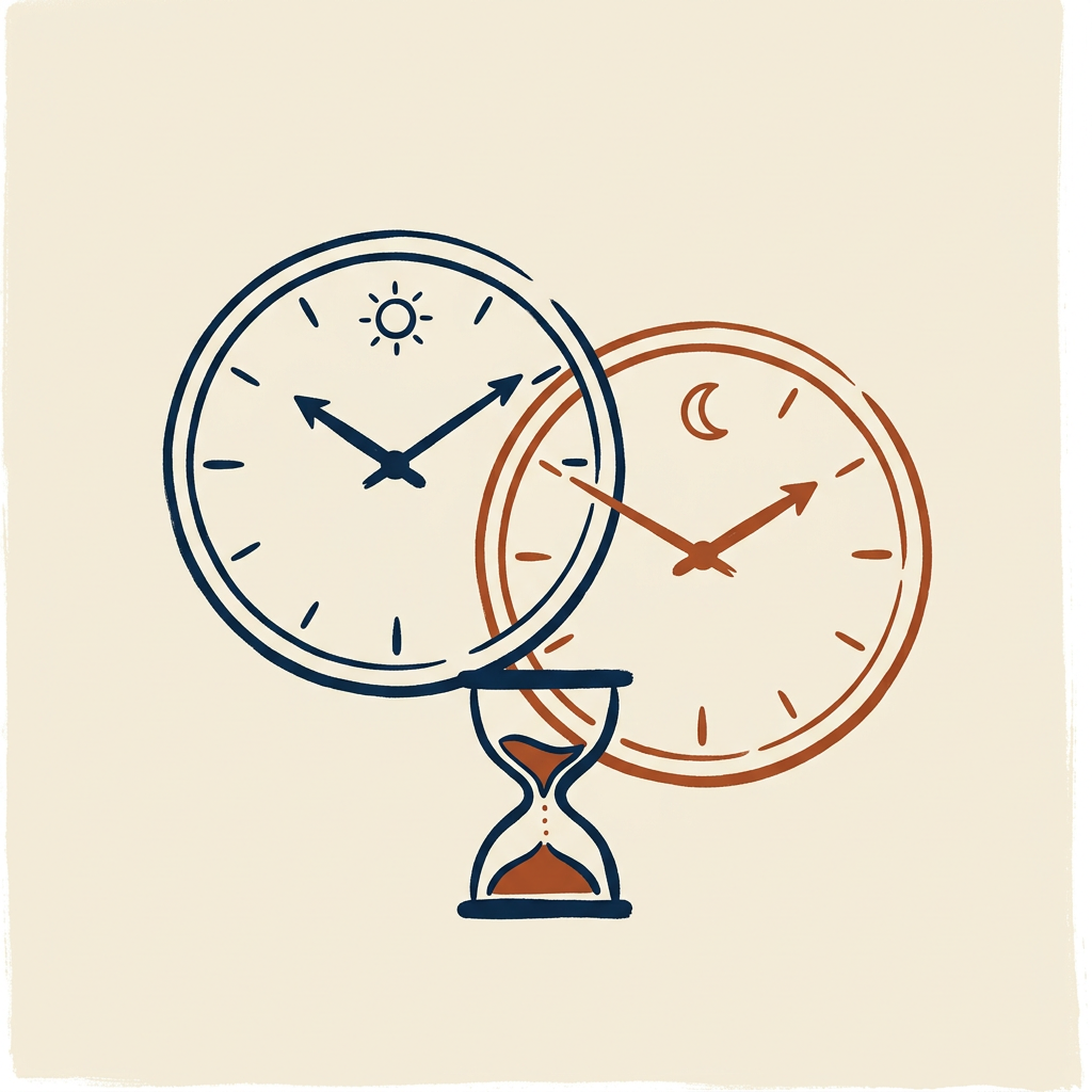 Two clocks run the body