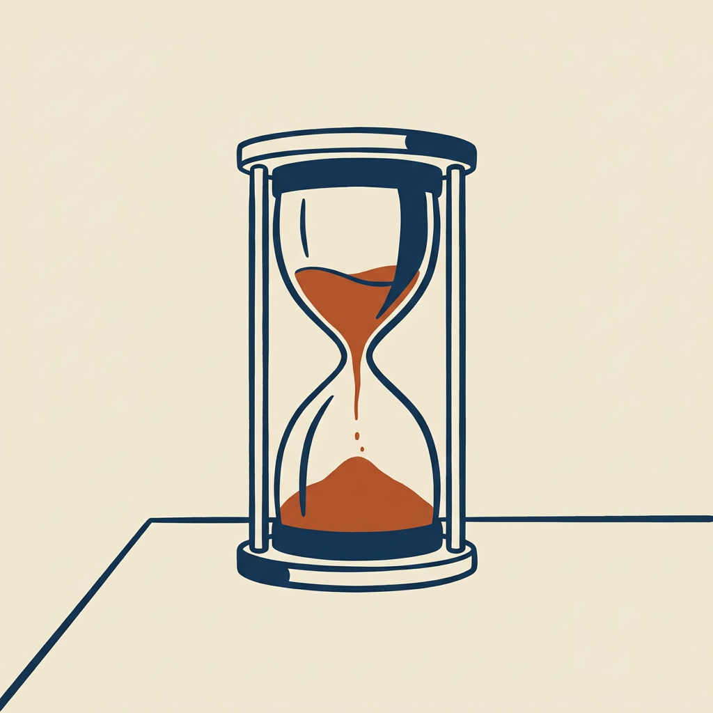 Accept that time ends