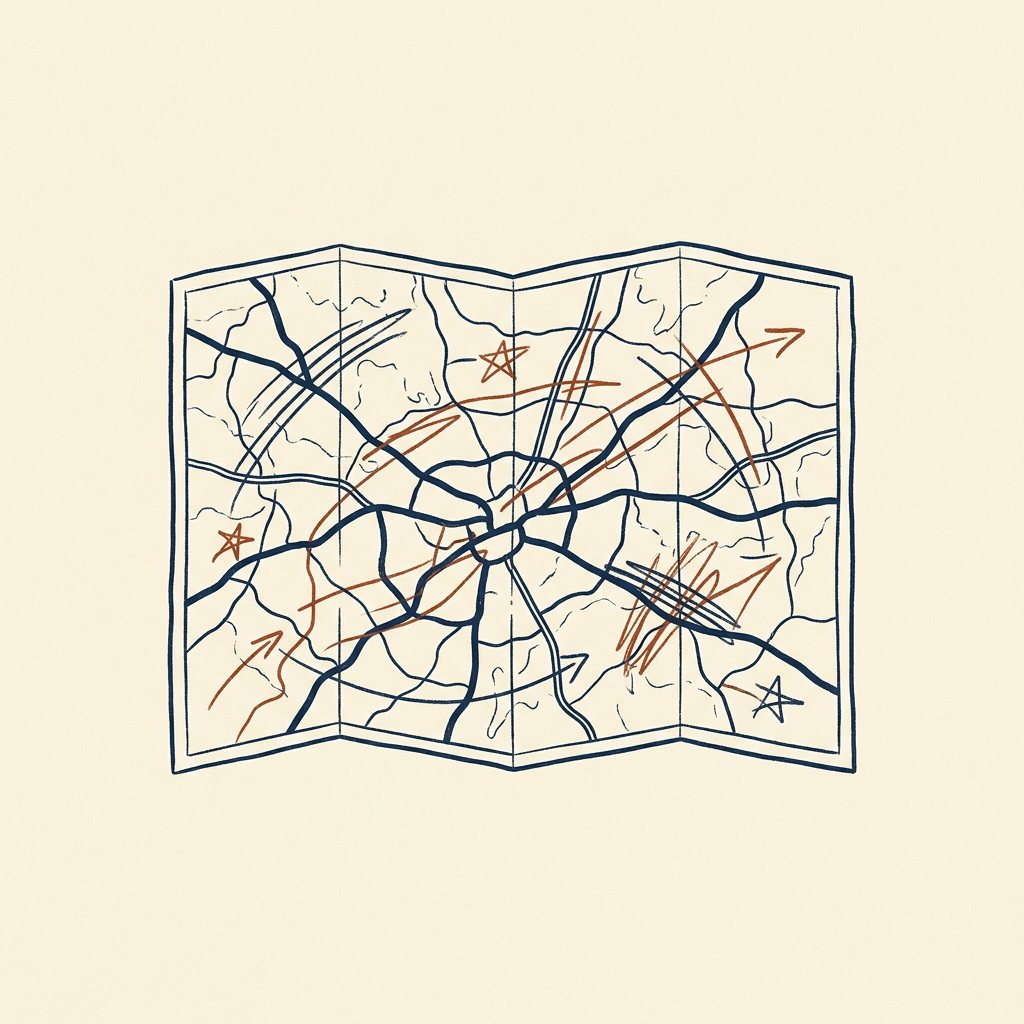 Keep revising the map