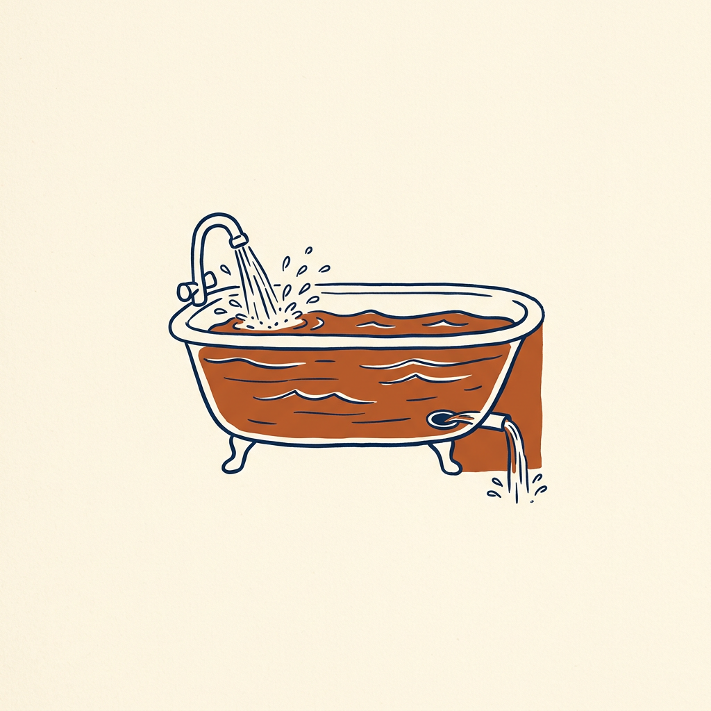 Stocks and the bathtub