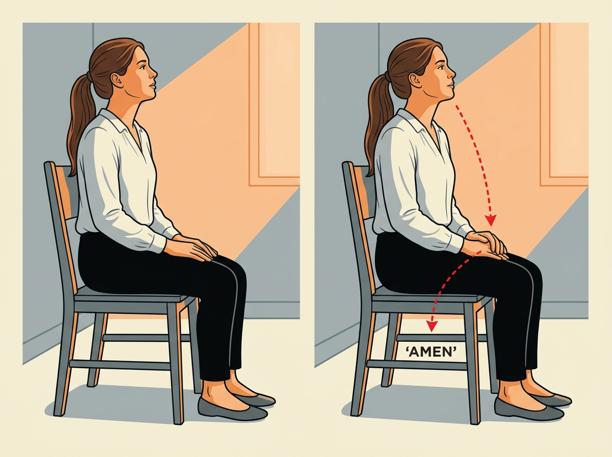 6: FINISH with And lead us not into temptation, but deliver us from evil. For thine is the kingdom, and the power, and the glory, forever. Amen.