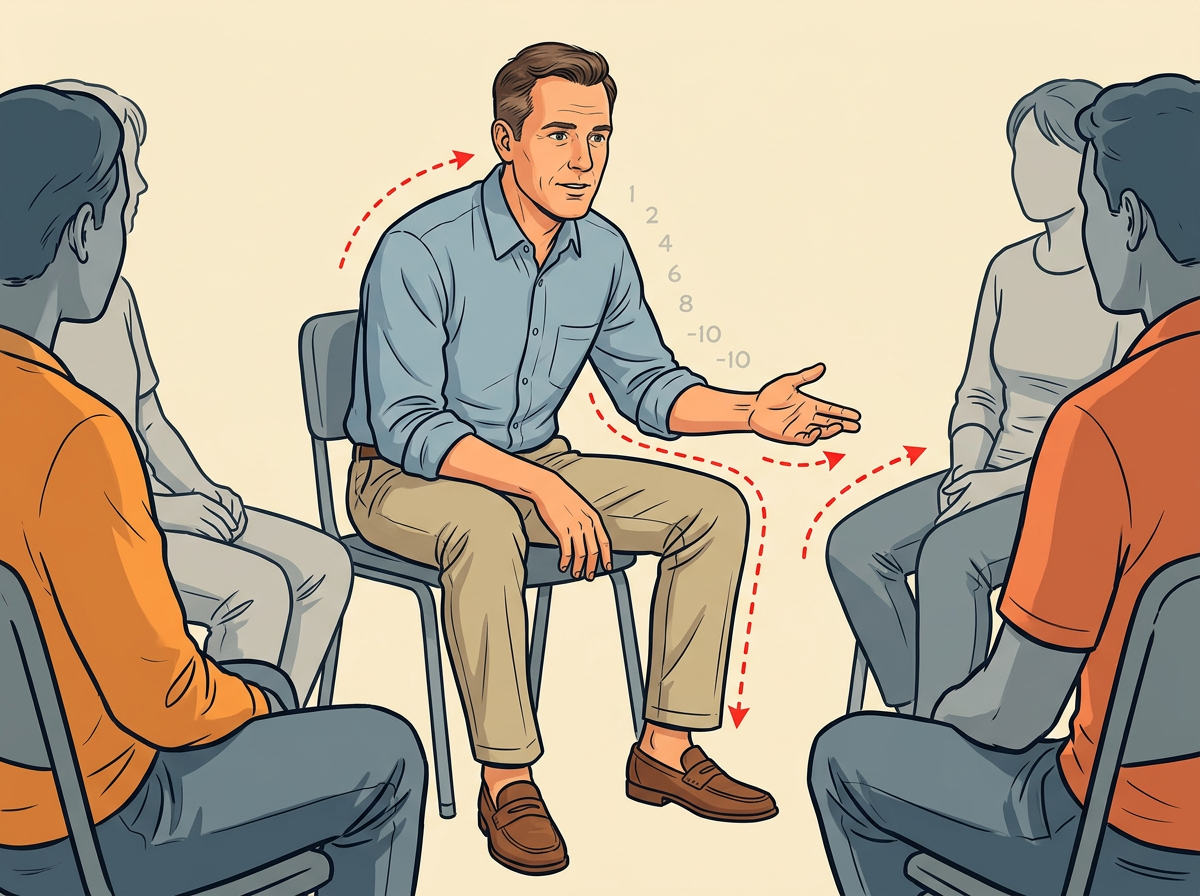 ASK your first observation question and then stay silent for a full ten-second count.