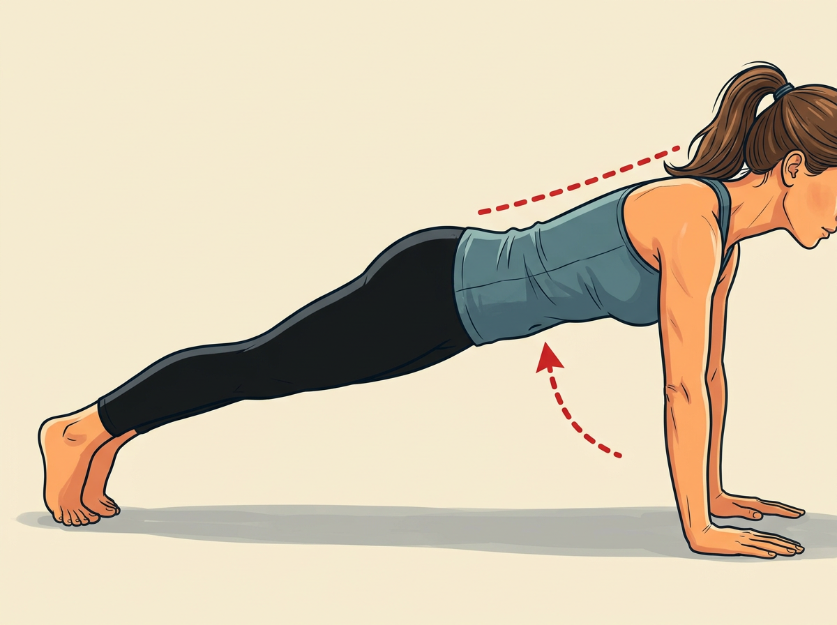 DRAW your belly button gently toward the spine while the breath keeps moving.