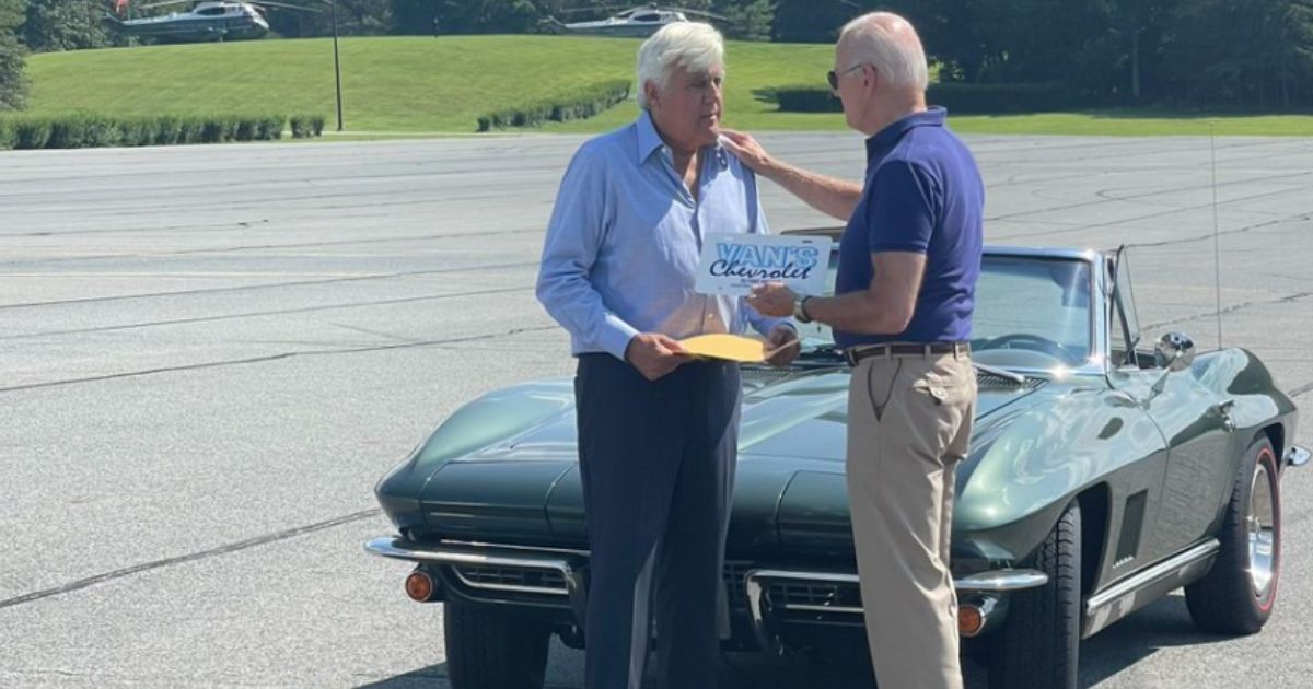 Joe Biden Spent One-Year Anniversary of Kabul Bombing Showing Off His Corvette