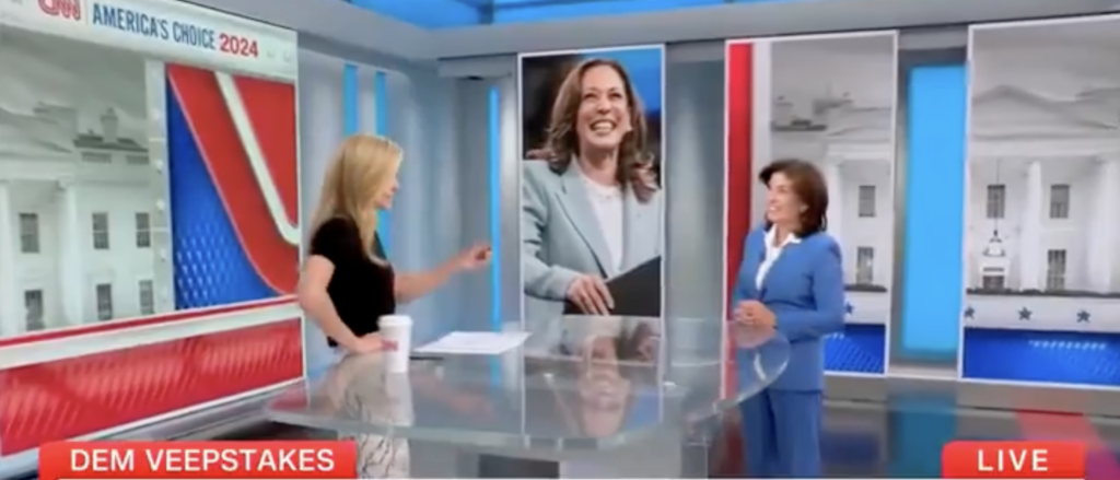 CNN Host Asks Kathy Hochul Point-Blank If She Is Bothered By All VP Contenders Being ‘White Men’