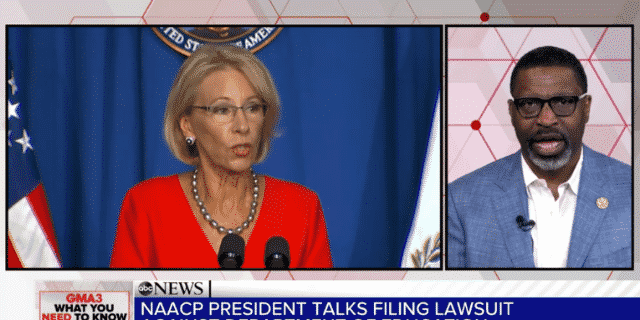 NAACP Hits Betsy DeVos With Lawsuit Over CARES Act Rule Giving More Money to Private Schools