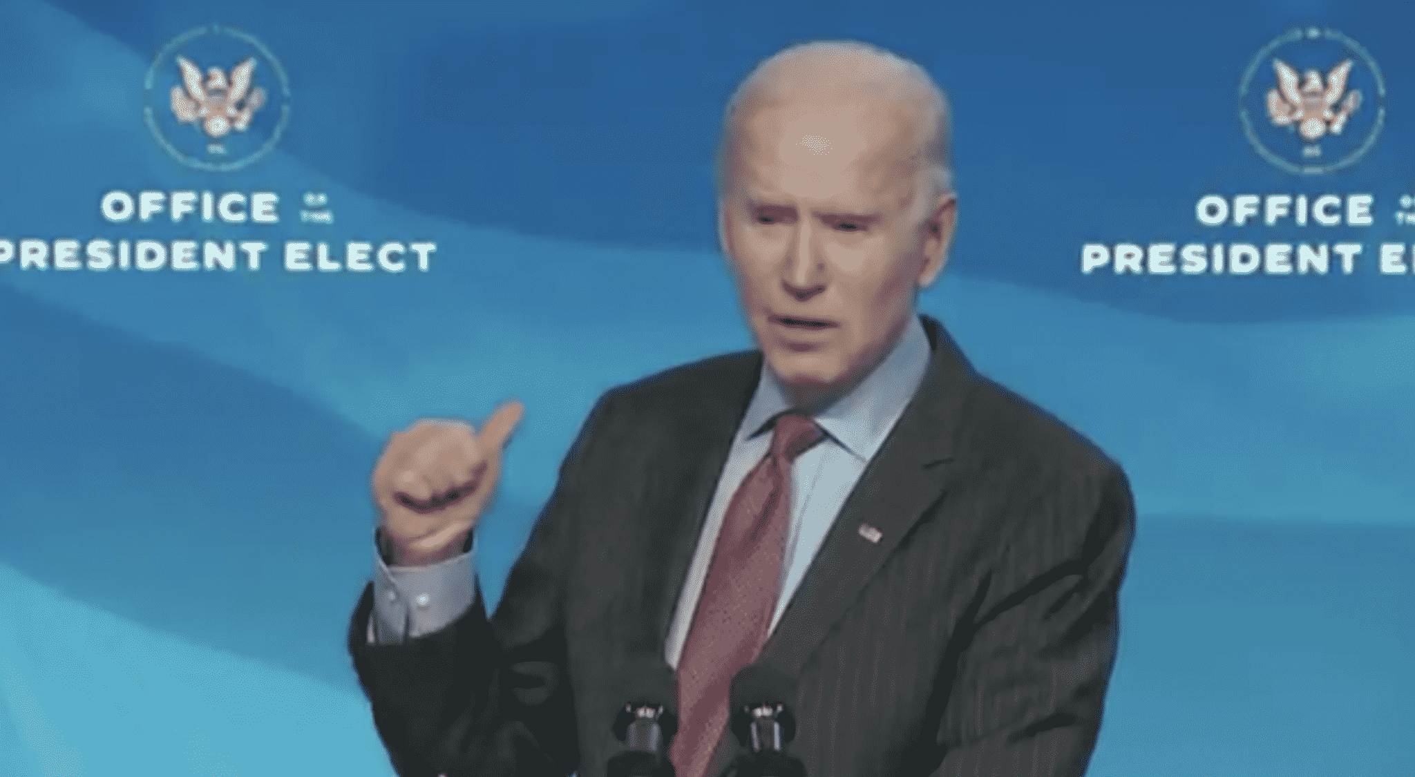 Biden Says ‘It’s a Good Thing’ Trump Will Not Attend His Inauguration