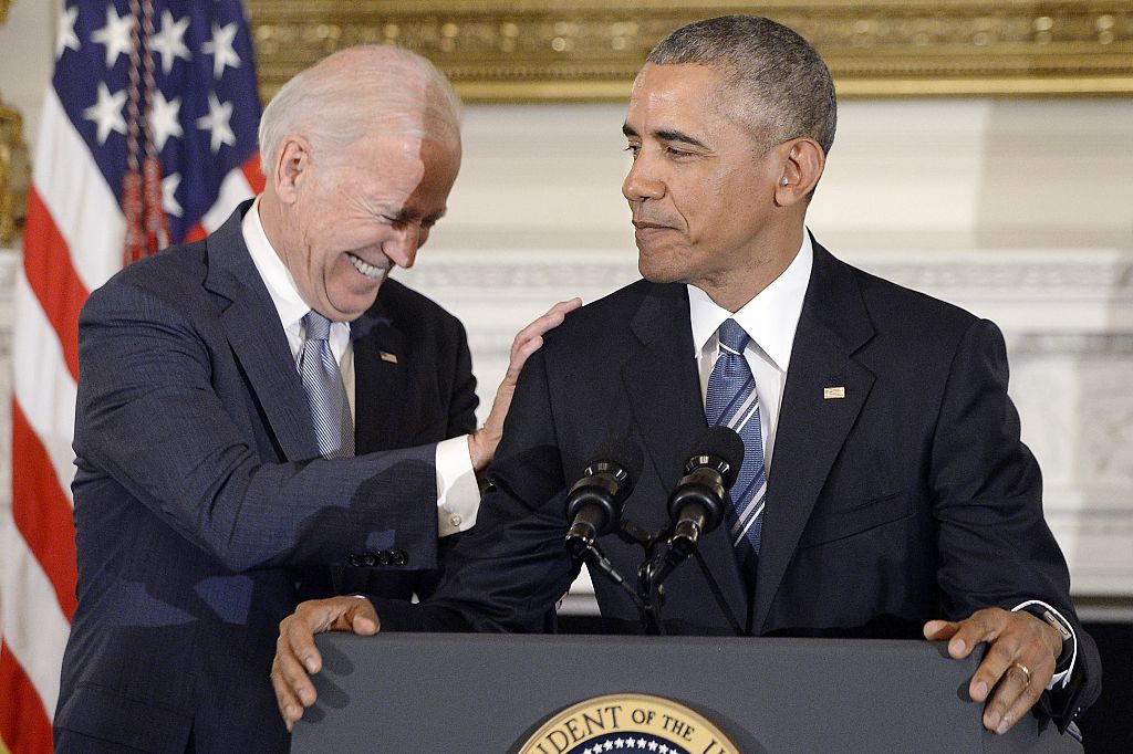 Obama Makes First Return to White House as Crises Mount for Biden