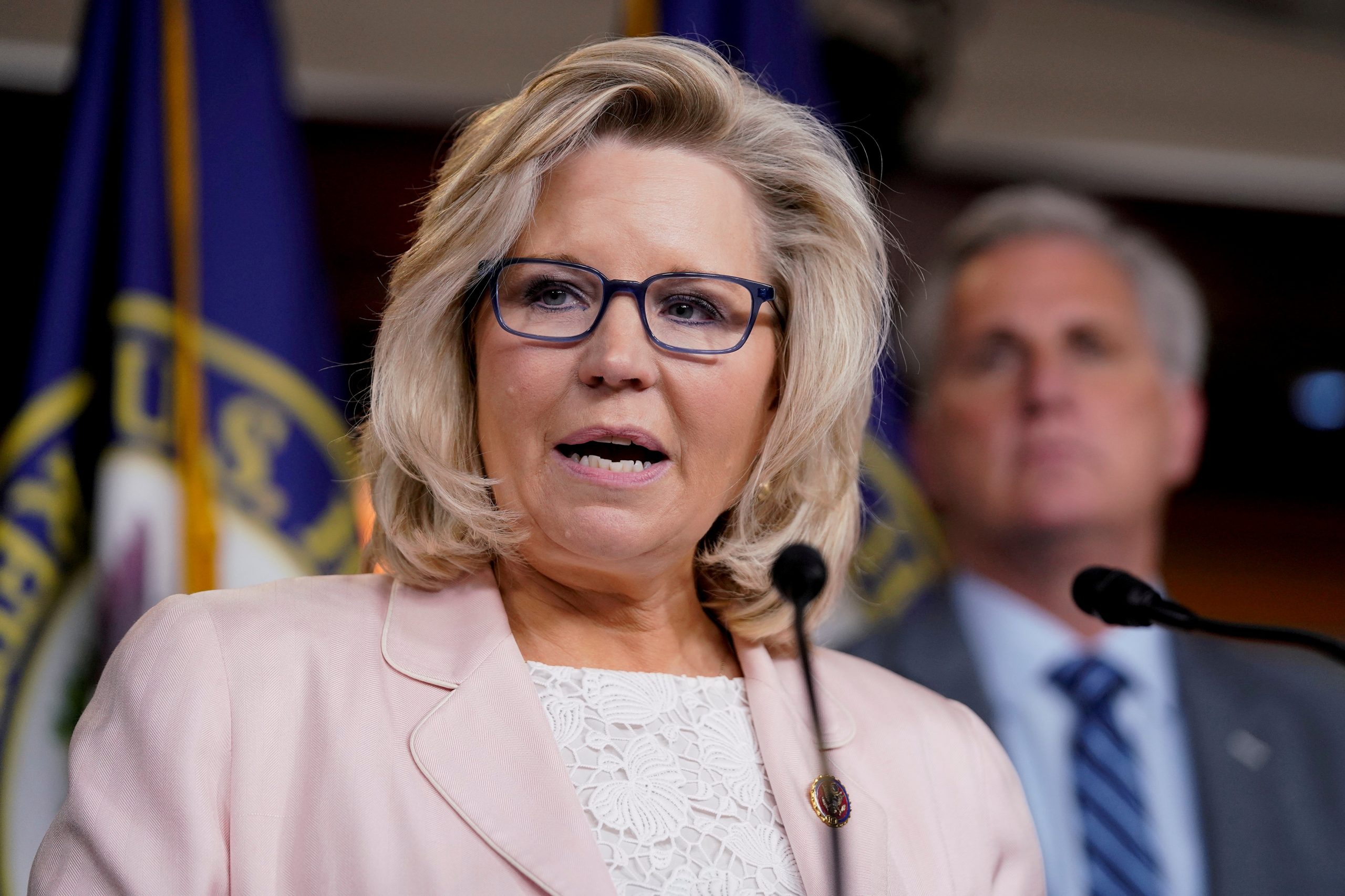 Report: Trump Sizing Up Two Potential Challengers for Liz Cheney