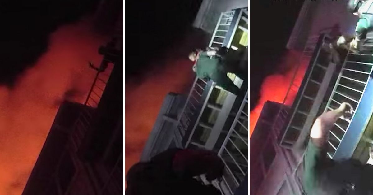 Deputy Scales Burning Building to Save Baby Stuck on Third Floor: 'He Was Sent There to Save Her'