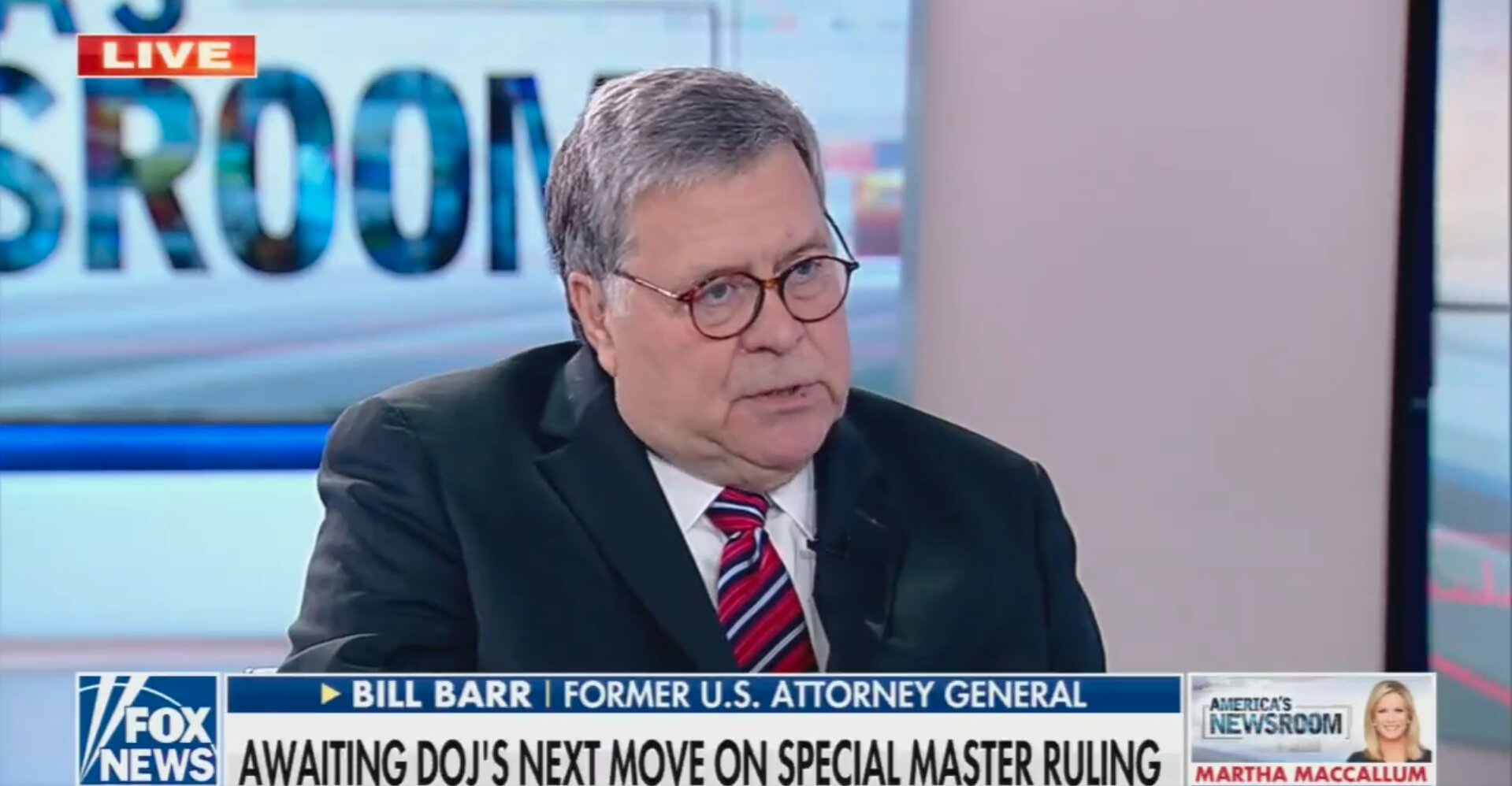 Barr Predicts the DOJ Is ‘Getting Very Close’ to Issuing an Indict in Trump Investigation