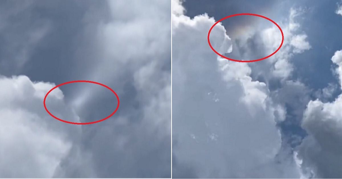 Strange Phenomenon Seen over US Is Caught on Video: Shaft of Light Whips Over the Clouds