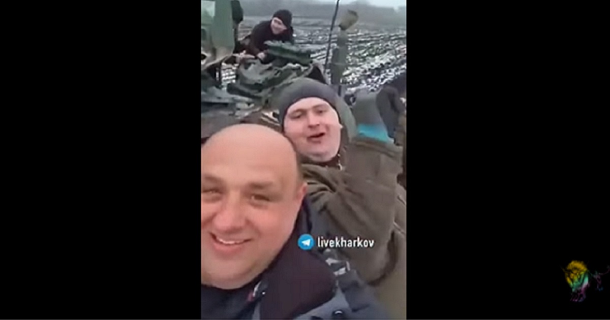 Watch: Ukrainians Reportedly Steal Tank, Can't Stop Laughing as They Shame Putin with Joyride