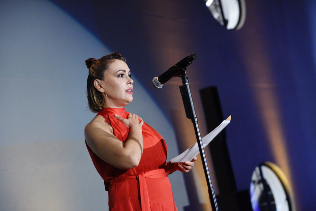 Alyssa Milano Announces She Just Can’t Quit Elon Musk, Despite Whoopi Goldberg’s Objection