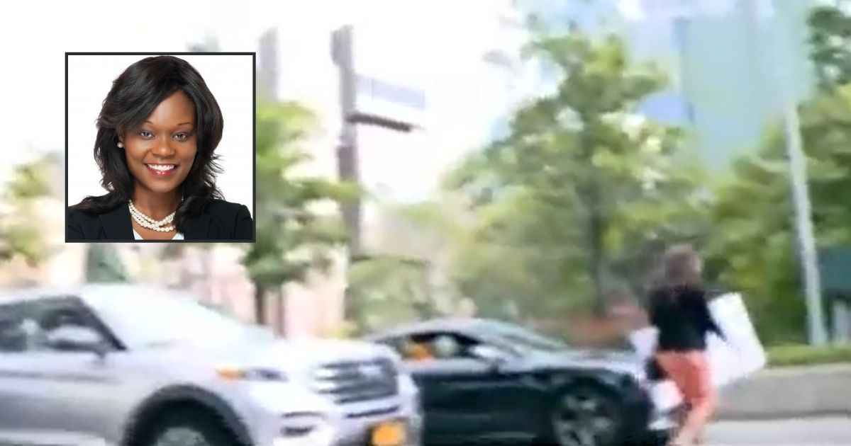 Democratic Chairwoman Literally Walks Into Oncoming Traffic to Avoid Facing Tough Questions
