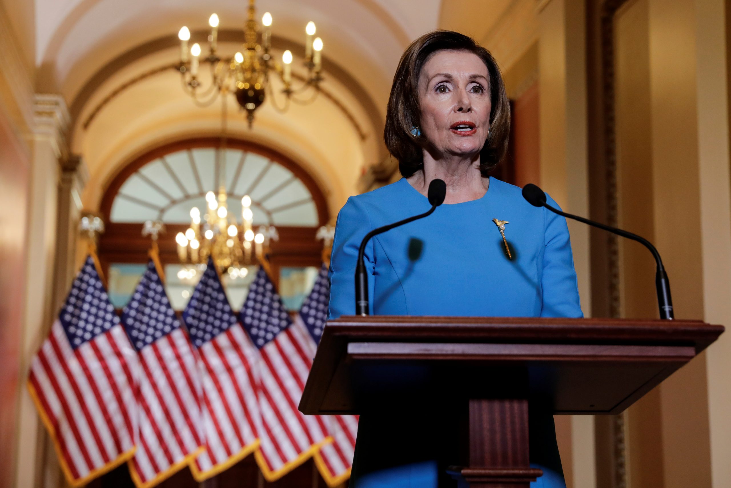 Pelosi Calls for the Removal of Portraits of Former House Speakers Who Served in the Confederacy