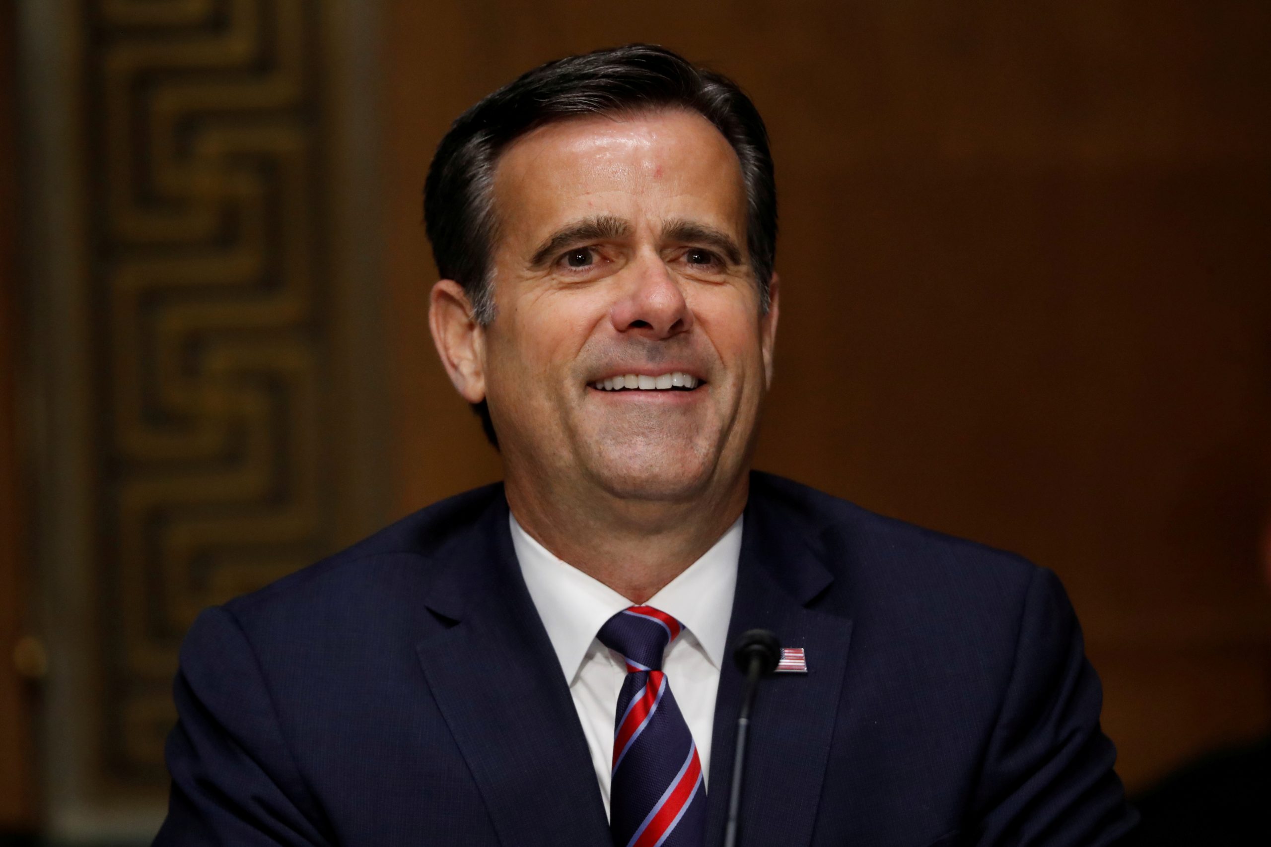 US Senate Panel Backs Trump Nominee Ratcliffe to Be Top US Spy