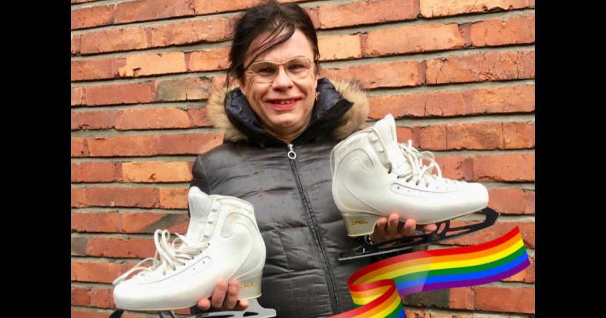 59-Year-Old Male ‘Ice Princess’ Is Trans Centerpiece in Figure Skating Diversity Showcase – But Then He Starts to Wobble