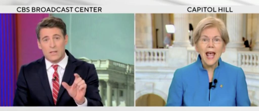 ‘Flat-Out Lie!’: Elizabeth Warren Lashes Out At CBS News Host Confronting Her About Giving Non-Citizens Healthcare