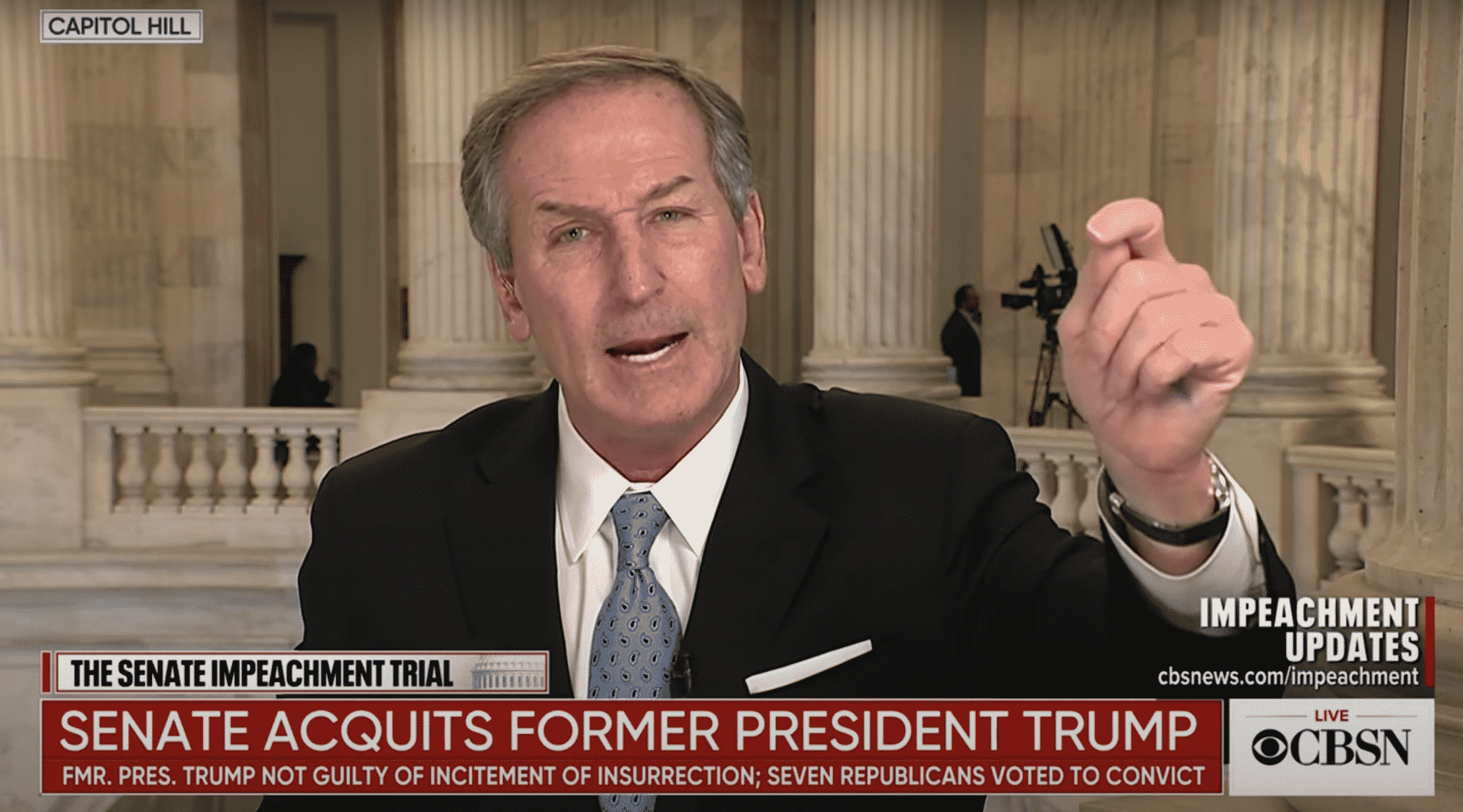 Trump Attorney Goes After CBS News Anchor in Heated Interview