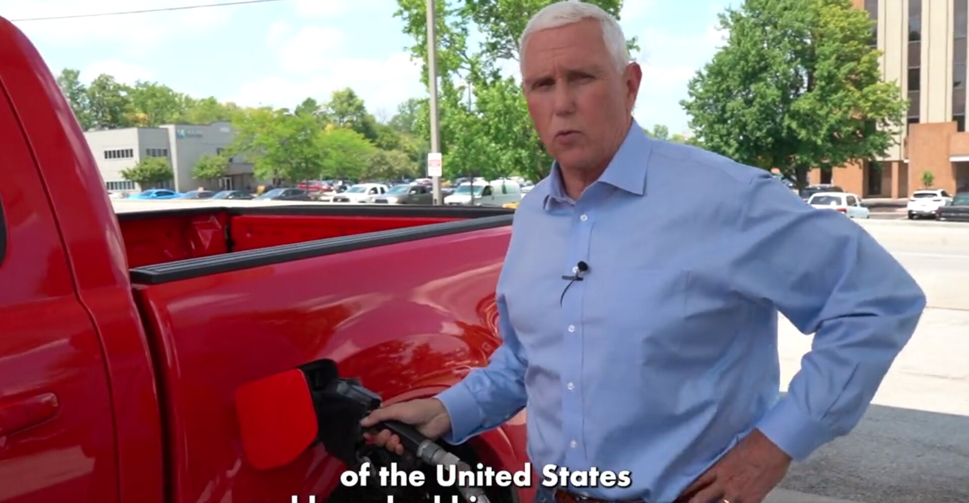Pence Roasted for Video of Him Filling Up at the Gas Station As Users Point Out Sound in the Background