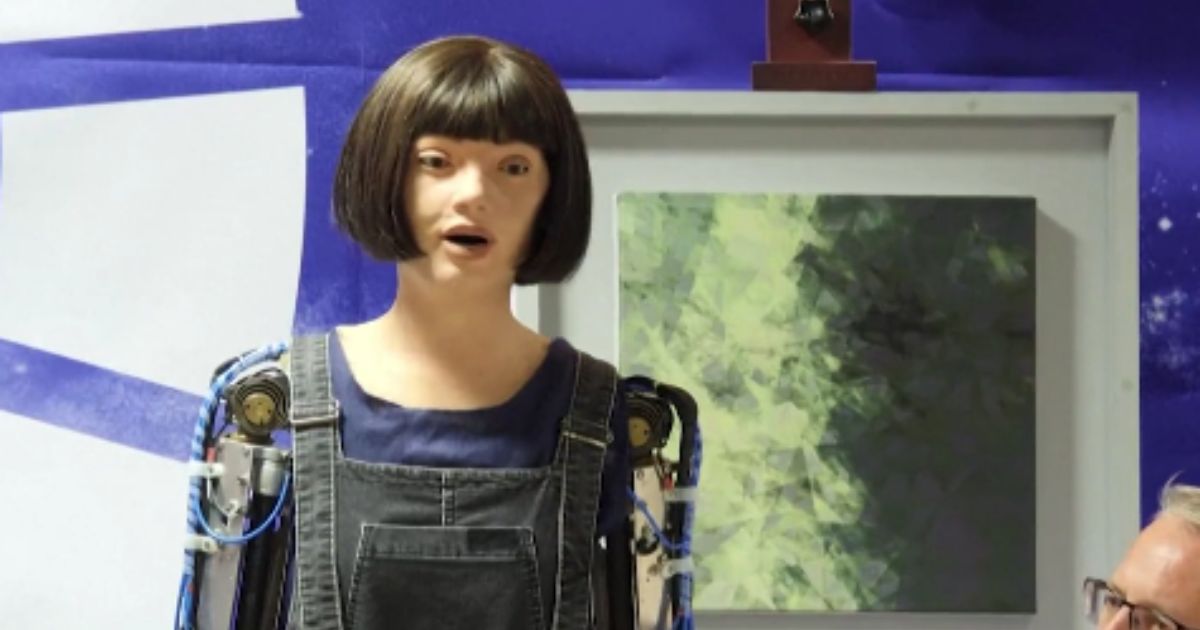 Robot Rebellion? Here’s What a U.N. AI-Enabled Robot Had to Say About the Possibility