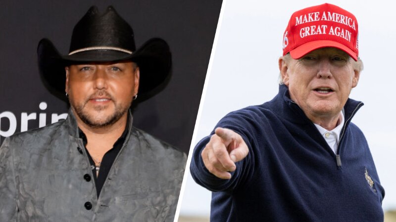 Trump Describes Jason Aldean as a ‘Fantastic Guy’ With a ‘Great New Song’
