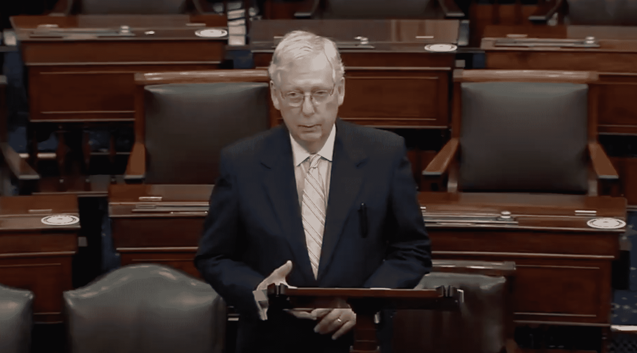 McConnell Allowing Senators to Leave Town Until a Deal Is Reached on the Next Stimulus Package