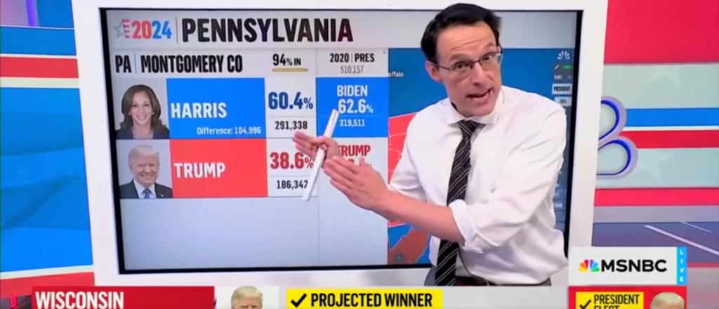 ‘The Margin Comes Down’: Steve Kornacki Outlines How Trump Flipped Swing States