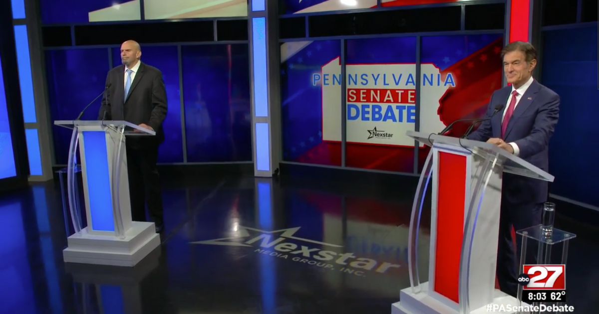 Democrats Panic After Fetterman’s ‘Brutal’ Debate Night Turns Out to Be ‘Much Much Worse’ Than Expected
